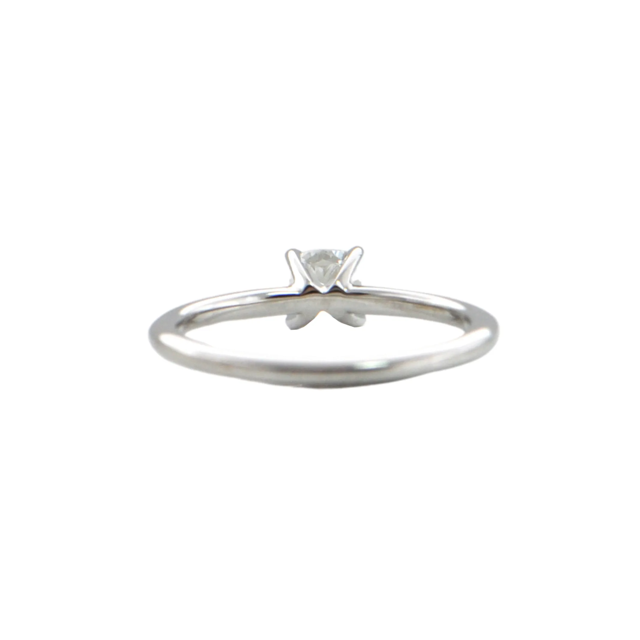 0.51CT Diamond Solitaire 18K Gold Ring - GIA certified