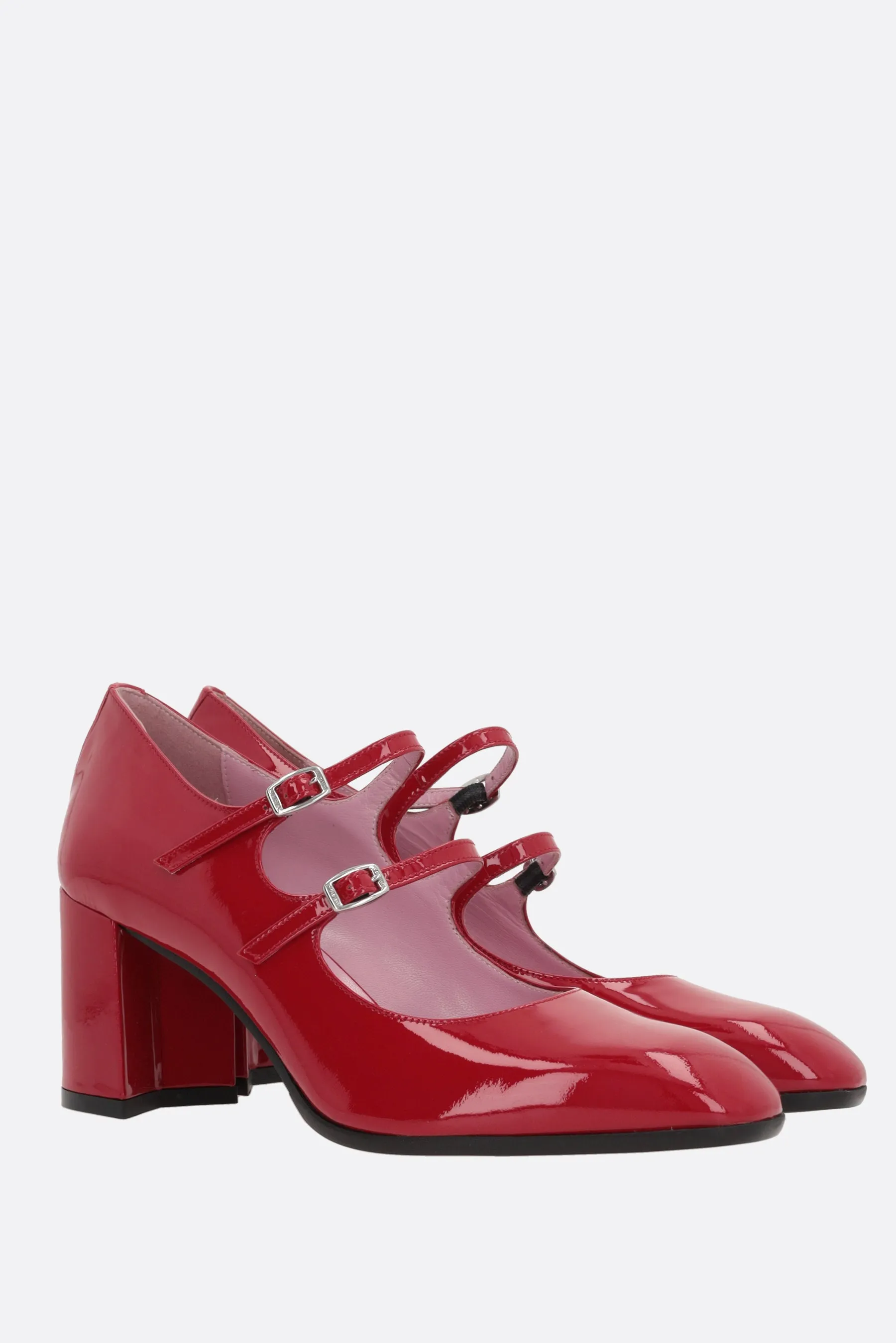 Alice patent leather mary-jane pumps