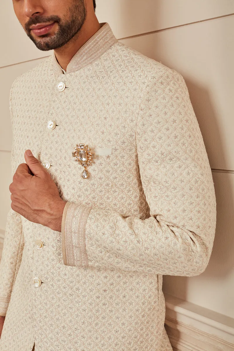 ALL-EMBROIDERED  SHERWANI