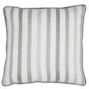 Arlo Stripe Silver Cushion