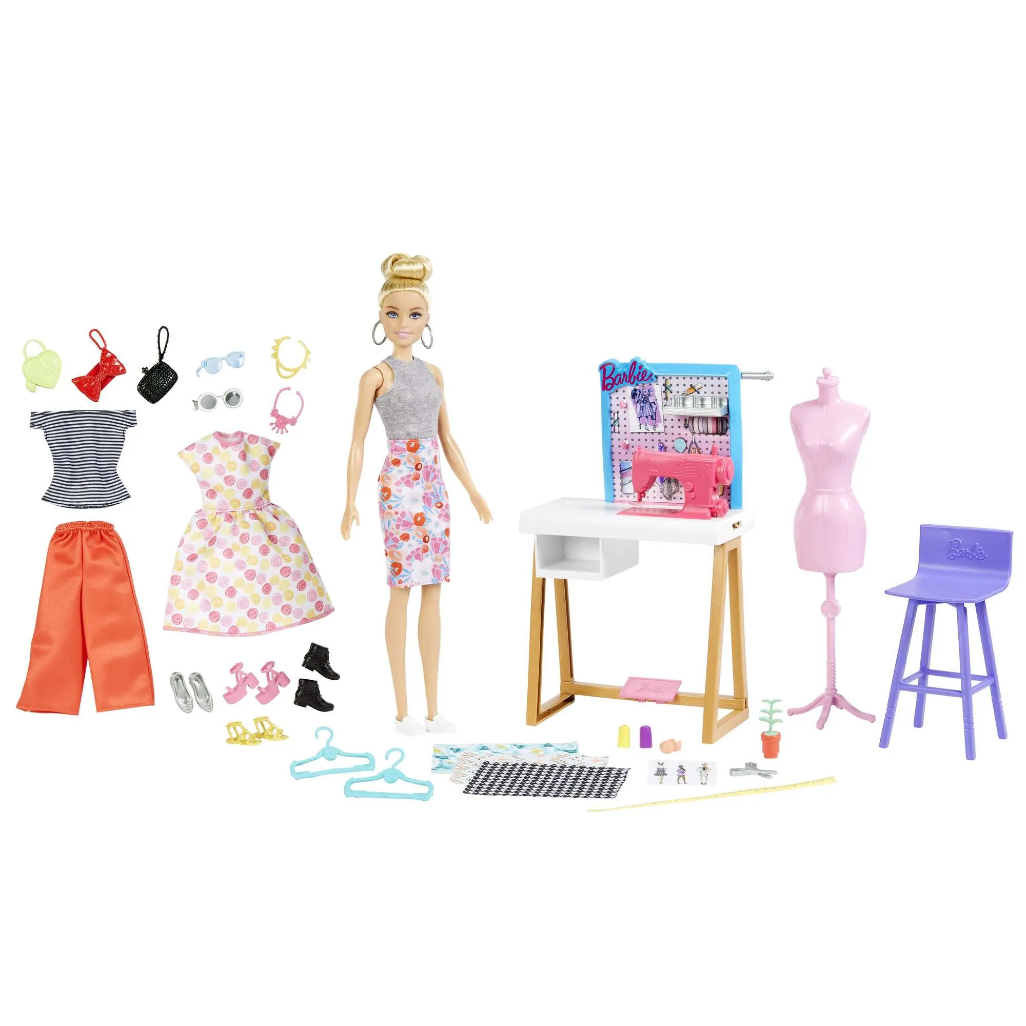 Barbie Fashion Designer Doll & Studio