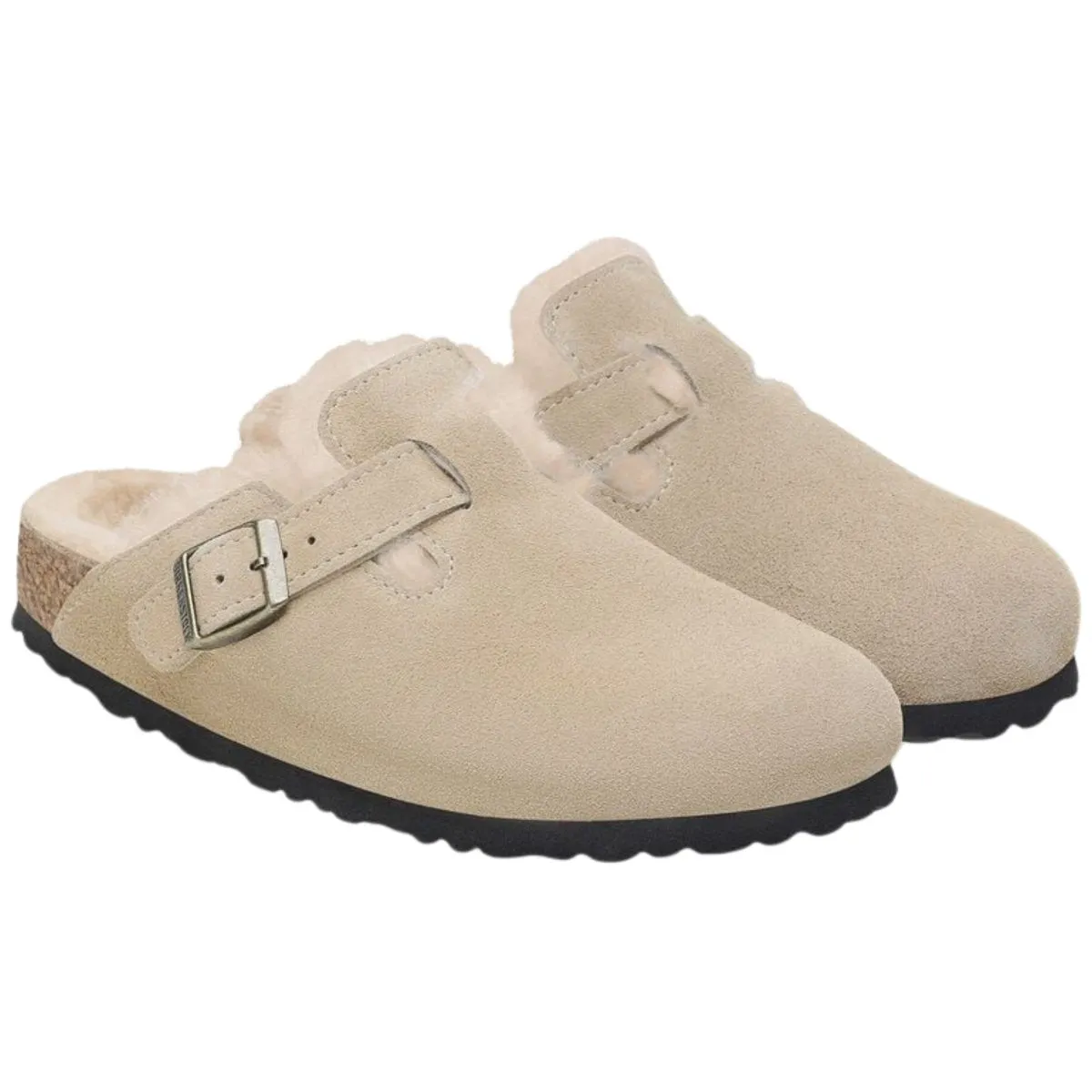 Birkenstock Women's Boston Shearling Taupe