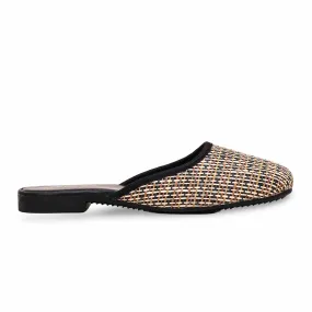 Black Back Open Chappal CL1857