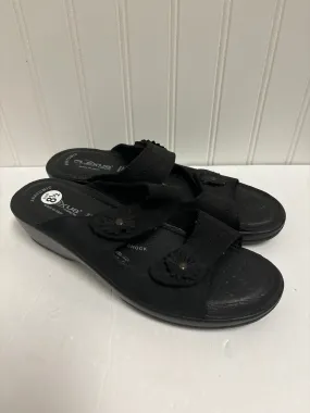 Black Sandals Flats Clothes Mentor, Size 8.5