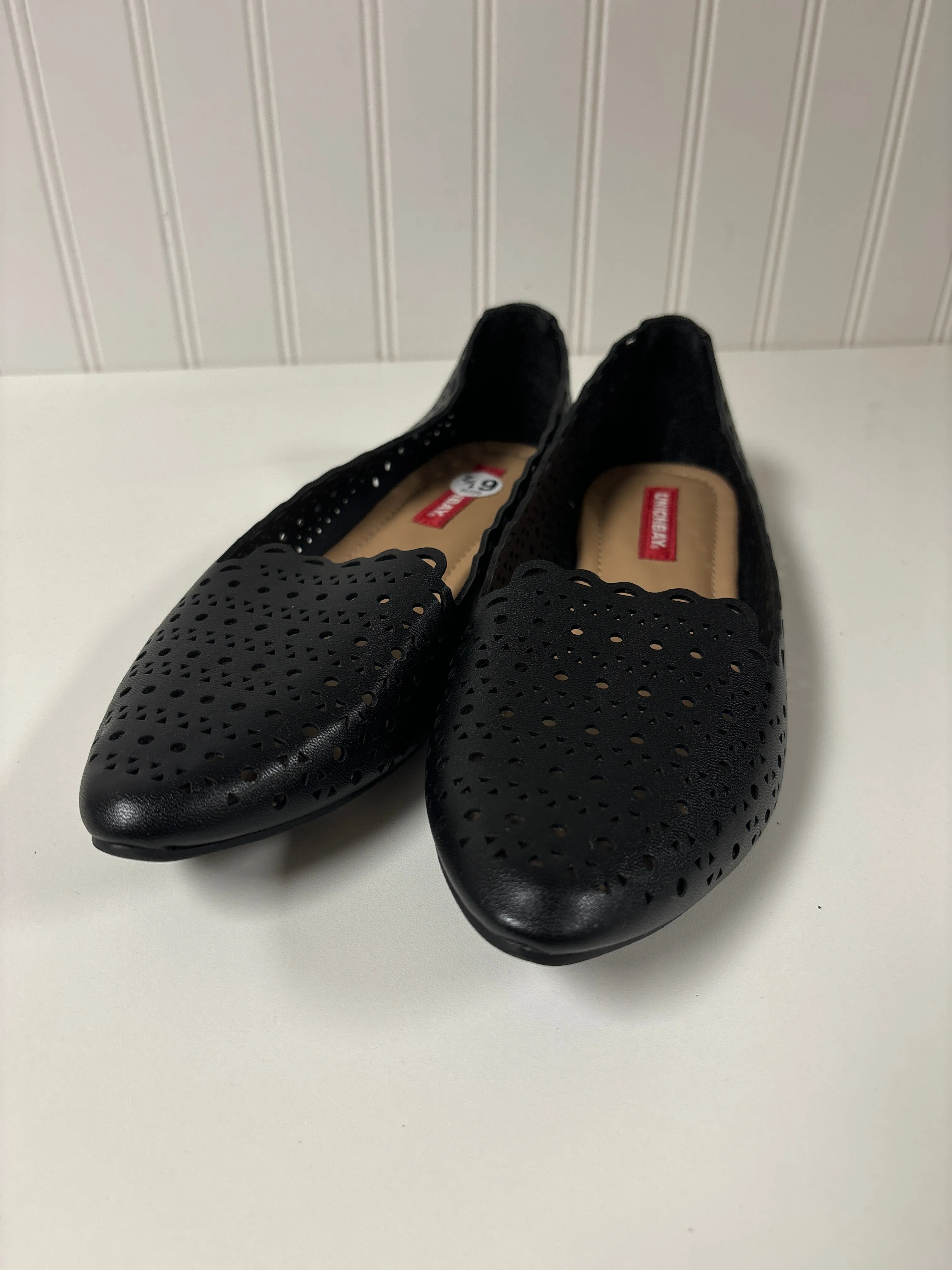 Black Shoes Flats Union Bay, Size 6.5