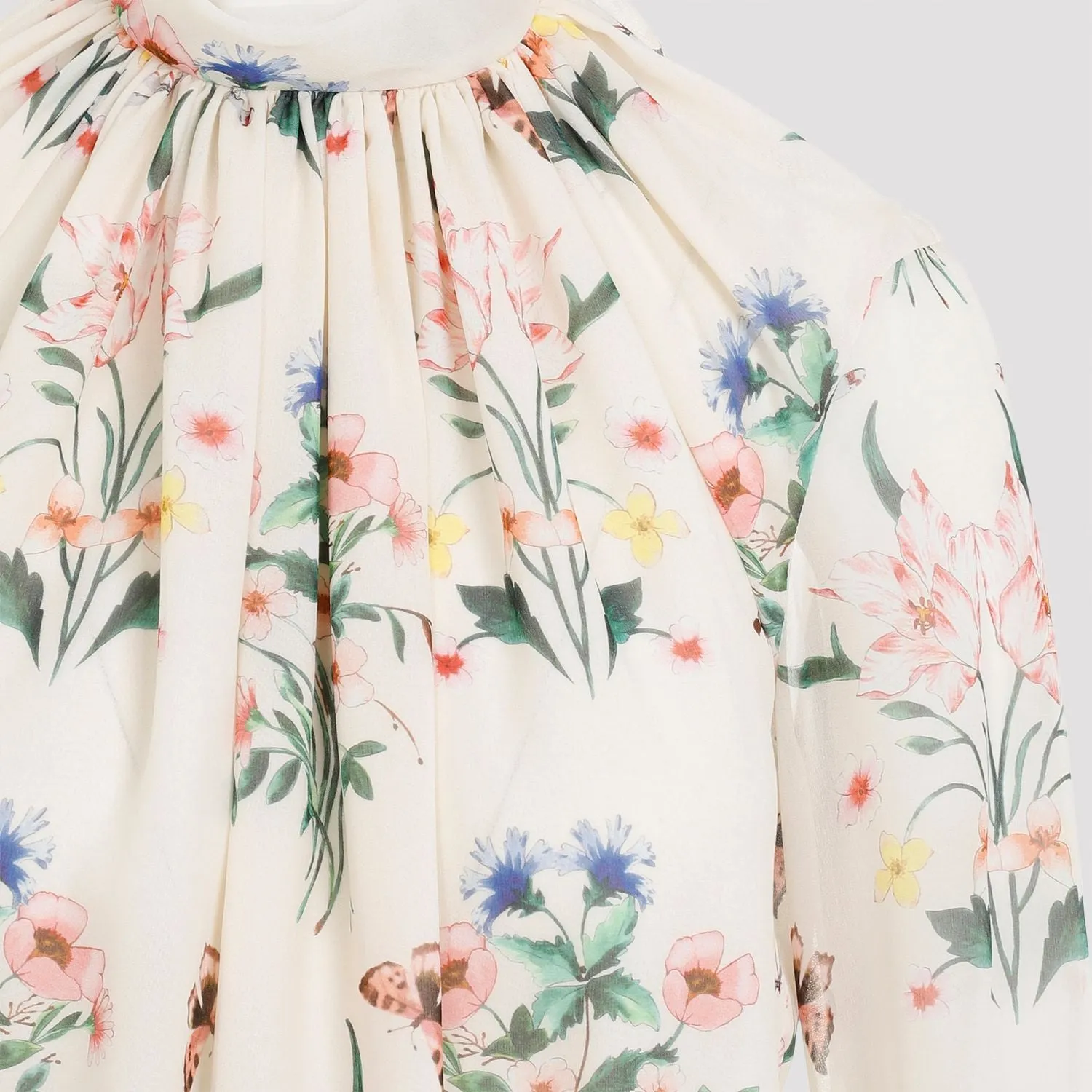 Botanical Ivory Blouse