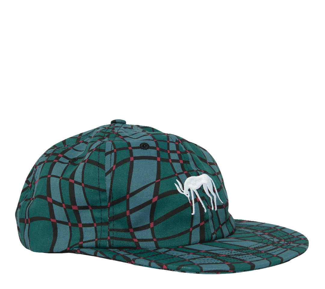 by Parra Squared Waves Pattern 6 Panel Hat