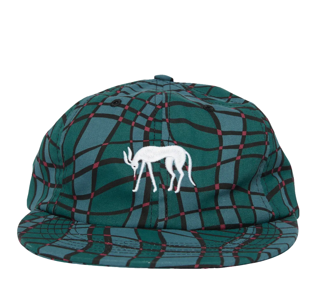 by Parra Squared Waves Pattern 6 Panel Hat