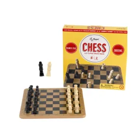 Chess with Class Wood Pieces