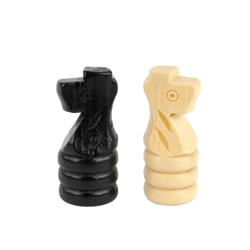 Chess with Class Wood Pieces