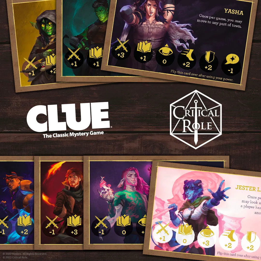 CLUE®: Critical Role