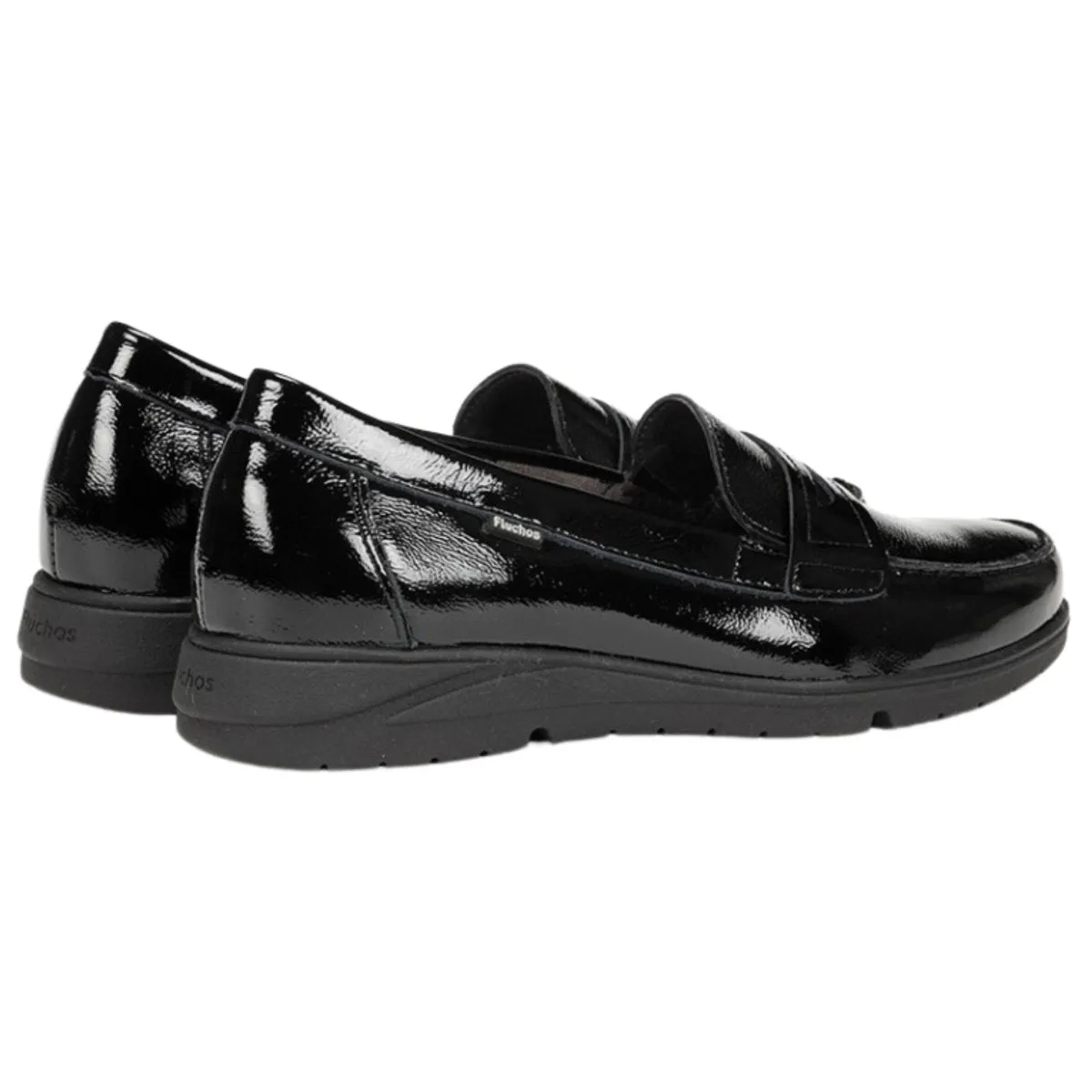 Fluchos Women's Styll F1835 Black Patent