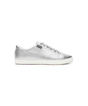 FRANKIE4 Nat II Silver Tumbled Sneakers