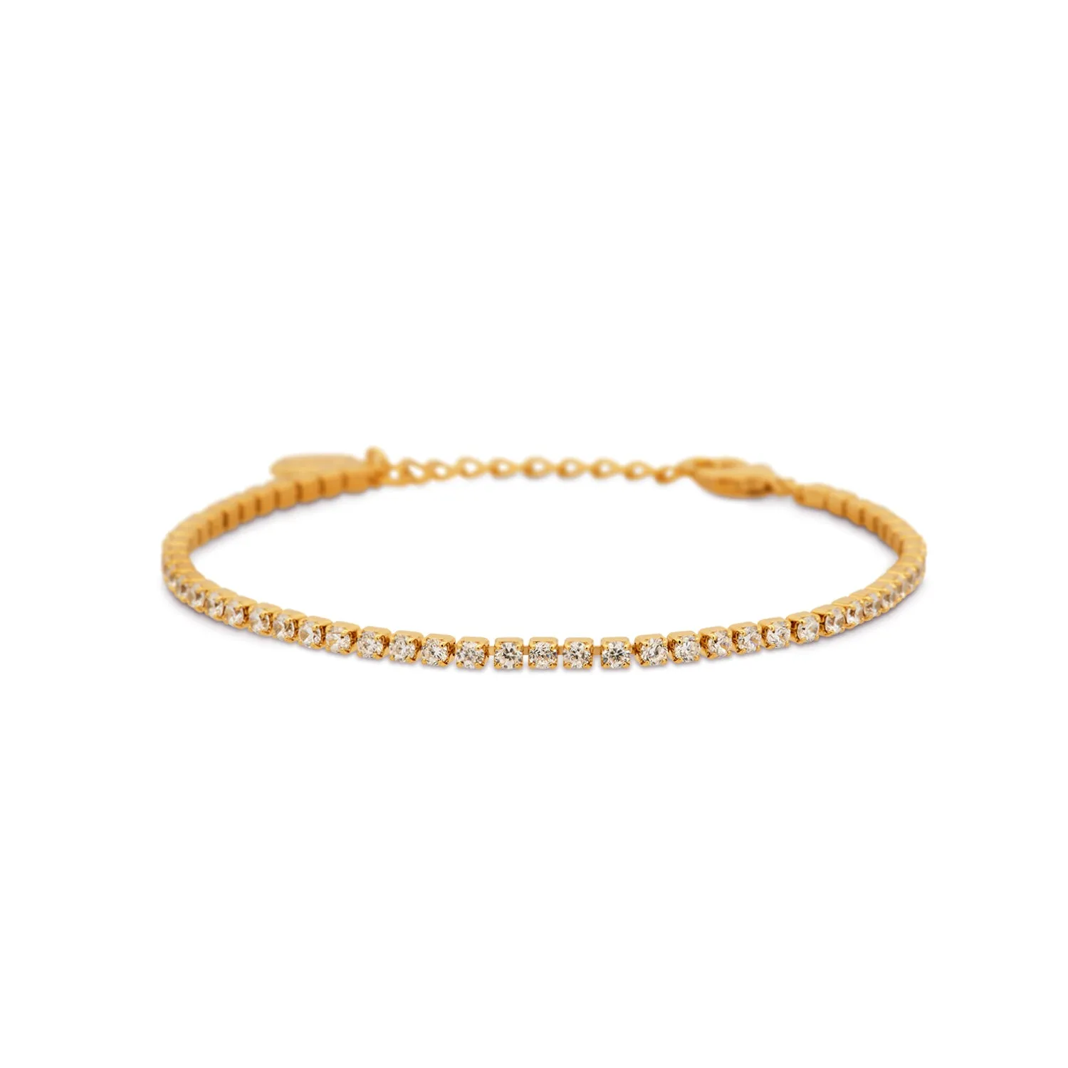 Gold Tennis Bracelet