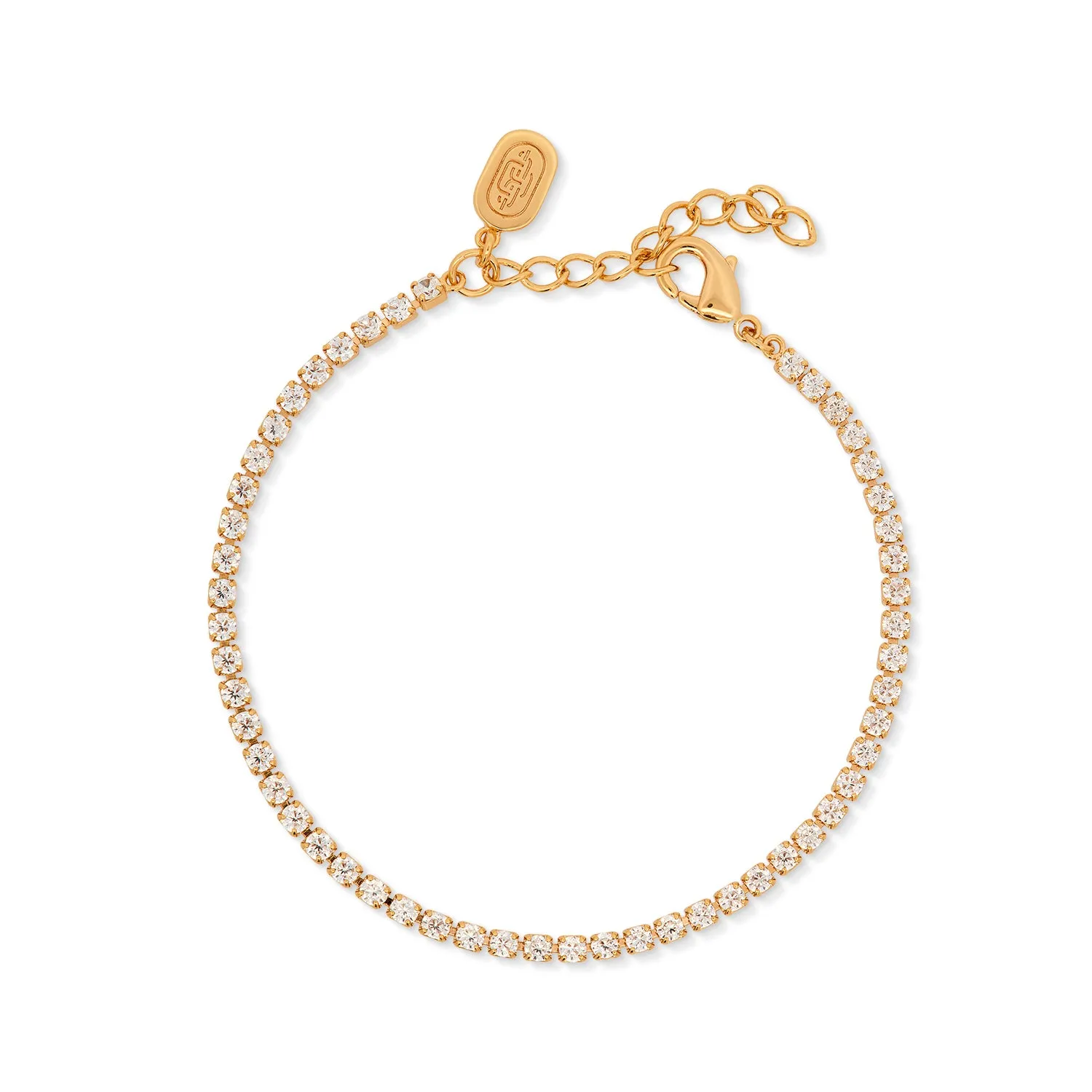 Gold Tennis Bracelet