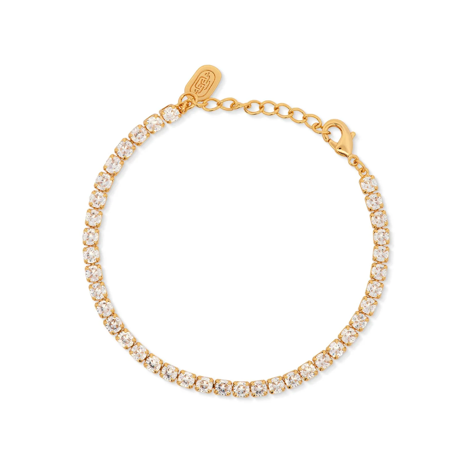 Gold Tennis Bracelet