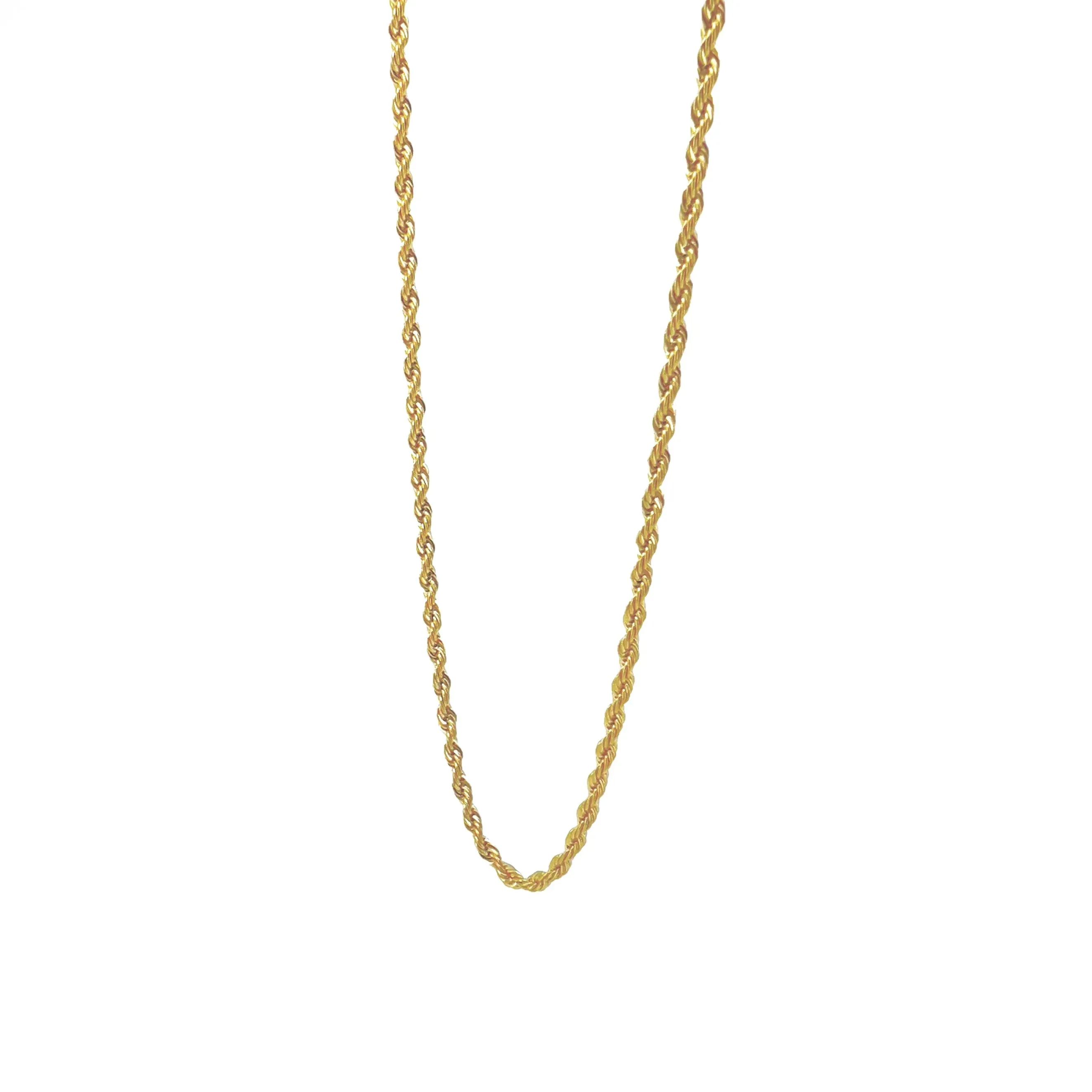 Graham Stainless Steel Rope Chain Necklace