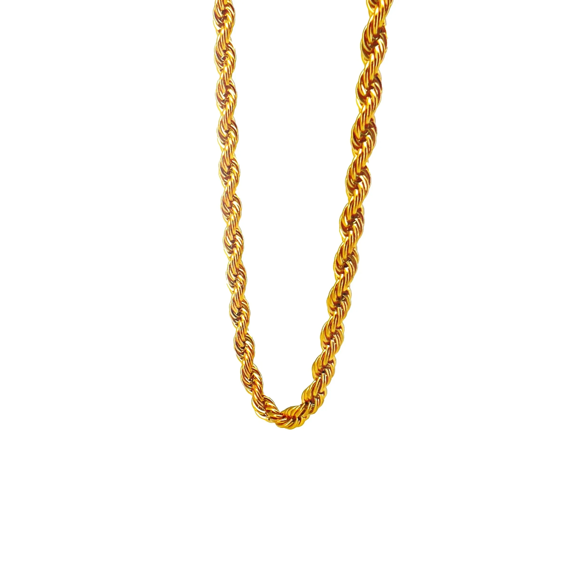 Graham Stainless Steel Rope Chain Necklace