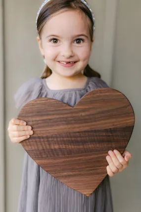 Heart board (Walnut)