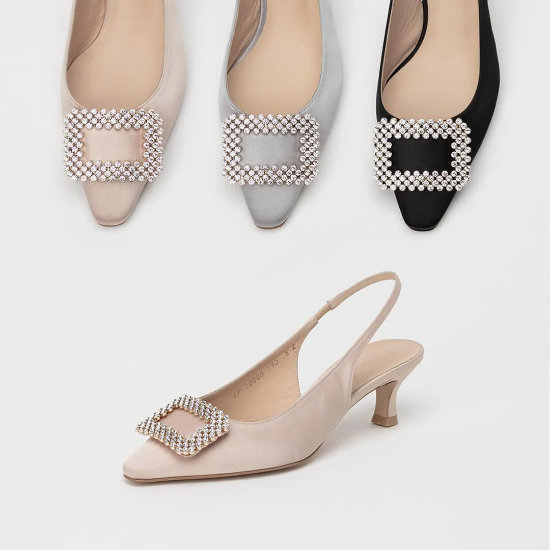 JOOD - jeweled slingback