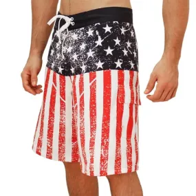 Men's American Flag Board Shorts