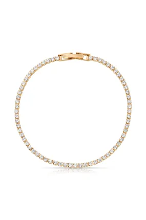 Minimalist Crystal Tennis Bracelet