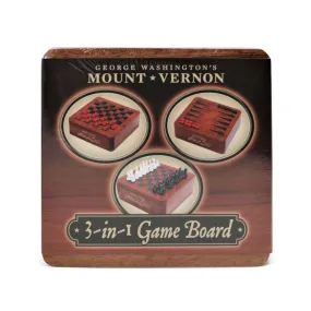 Mount Vernon 3-in-1 Game Set