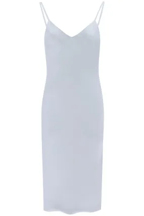 NORMA KAMALI crepe satin slip dress