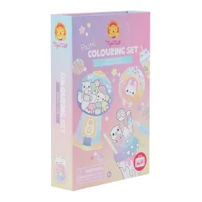 Pastel Colouring Set - Kawaii Cafe | Tiger Tribe