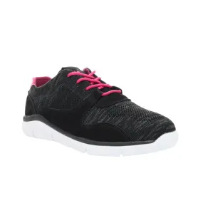 Propet Women Sarah WCA062M (Black/Pink)