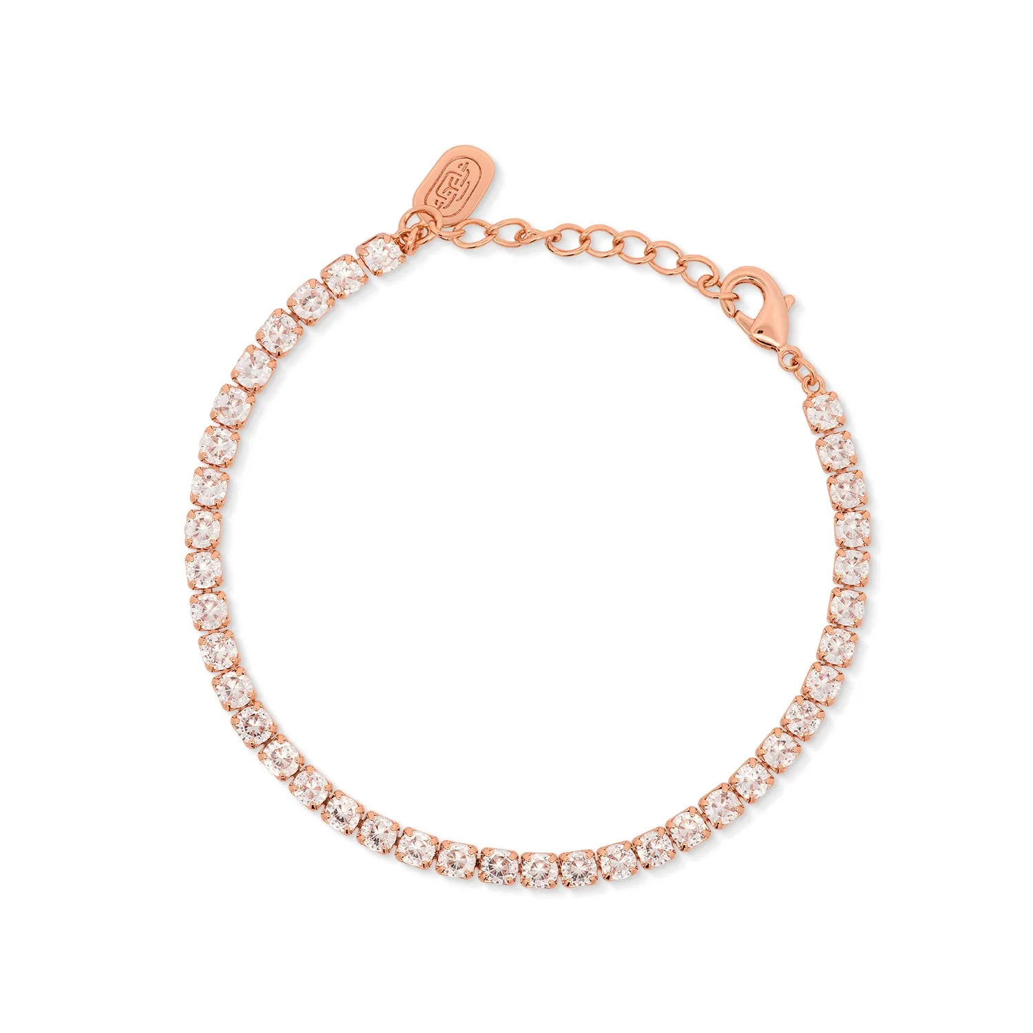 Rose Gold Tennis Bracelet