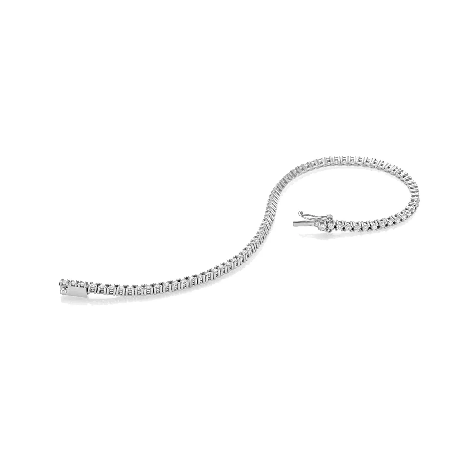 Showroom Collection Diamond Tennis Bracelet (7.00 ct.) 3.7 mm 4-Prongs Setting in 14K Gold