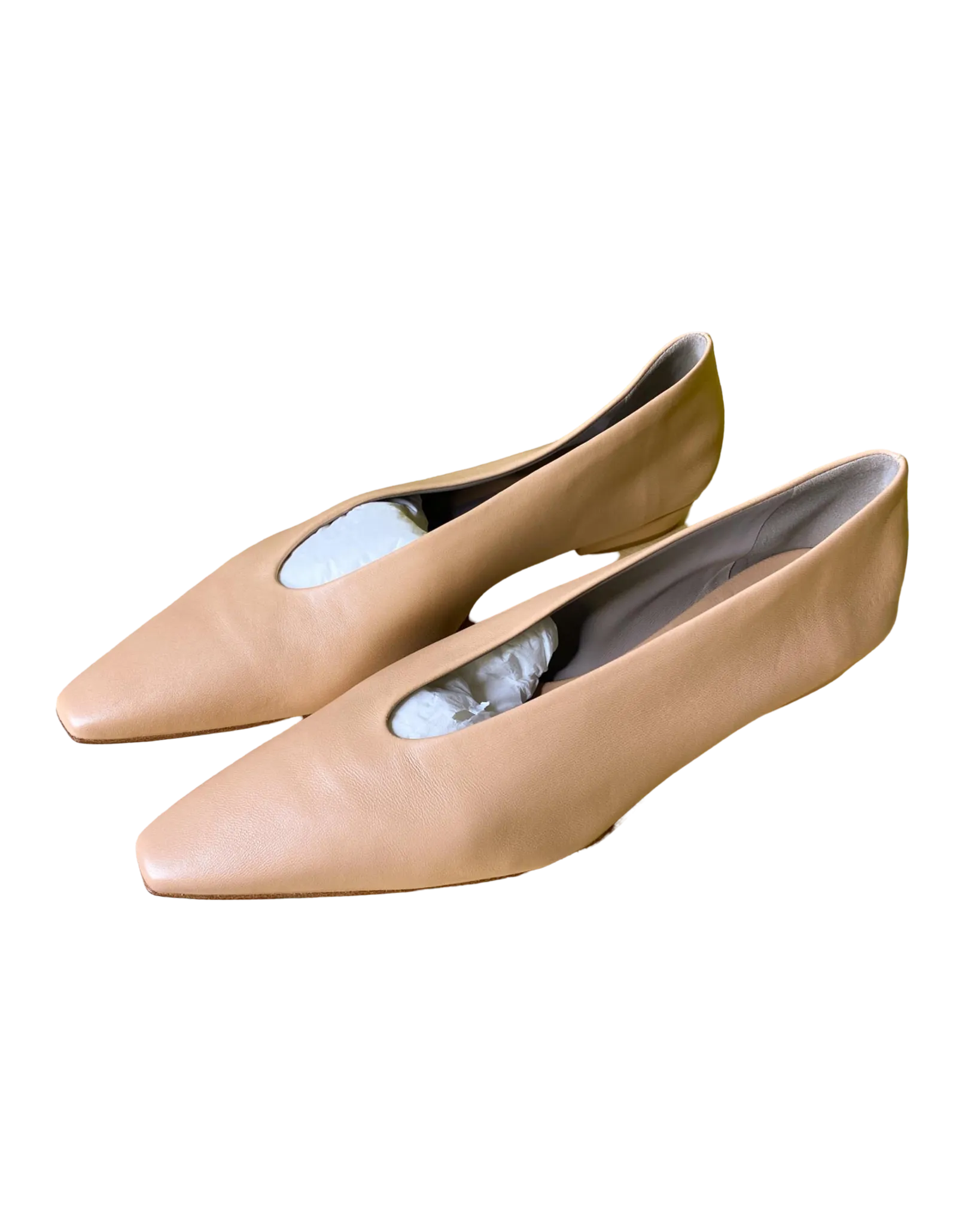 Size 40 | Bottega Veneta Almond Ballet Flats